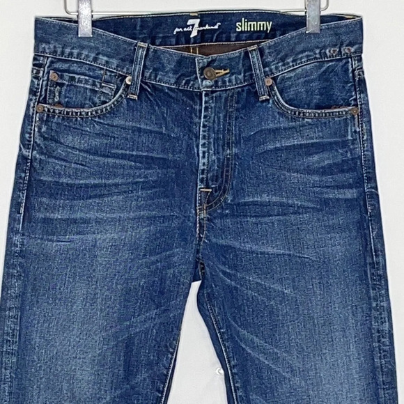 7 For All Mankind Slimmy Jeans - Size 30 Waist - Picture 3 of 8